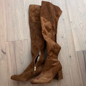 Nine West over the knee boots size 9